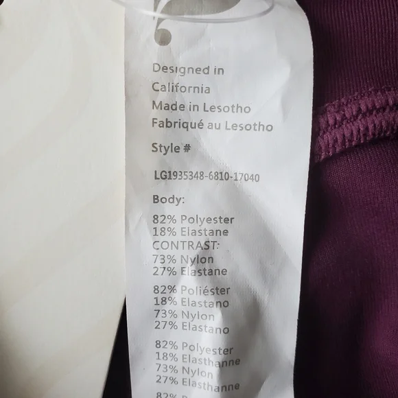 NWT Fabletics Oasis PureLuxe High-Waisted 7/8 Legging - Picture 8 of 10